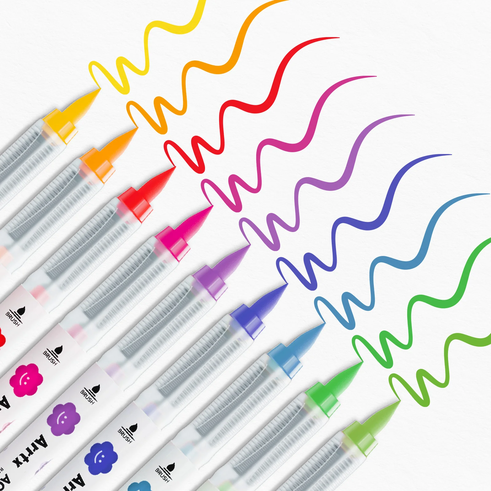Arrtx 60 Colors Acrylic Markers Automatic Ink Control Direct Liquid Ink - Image 11
