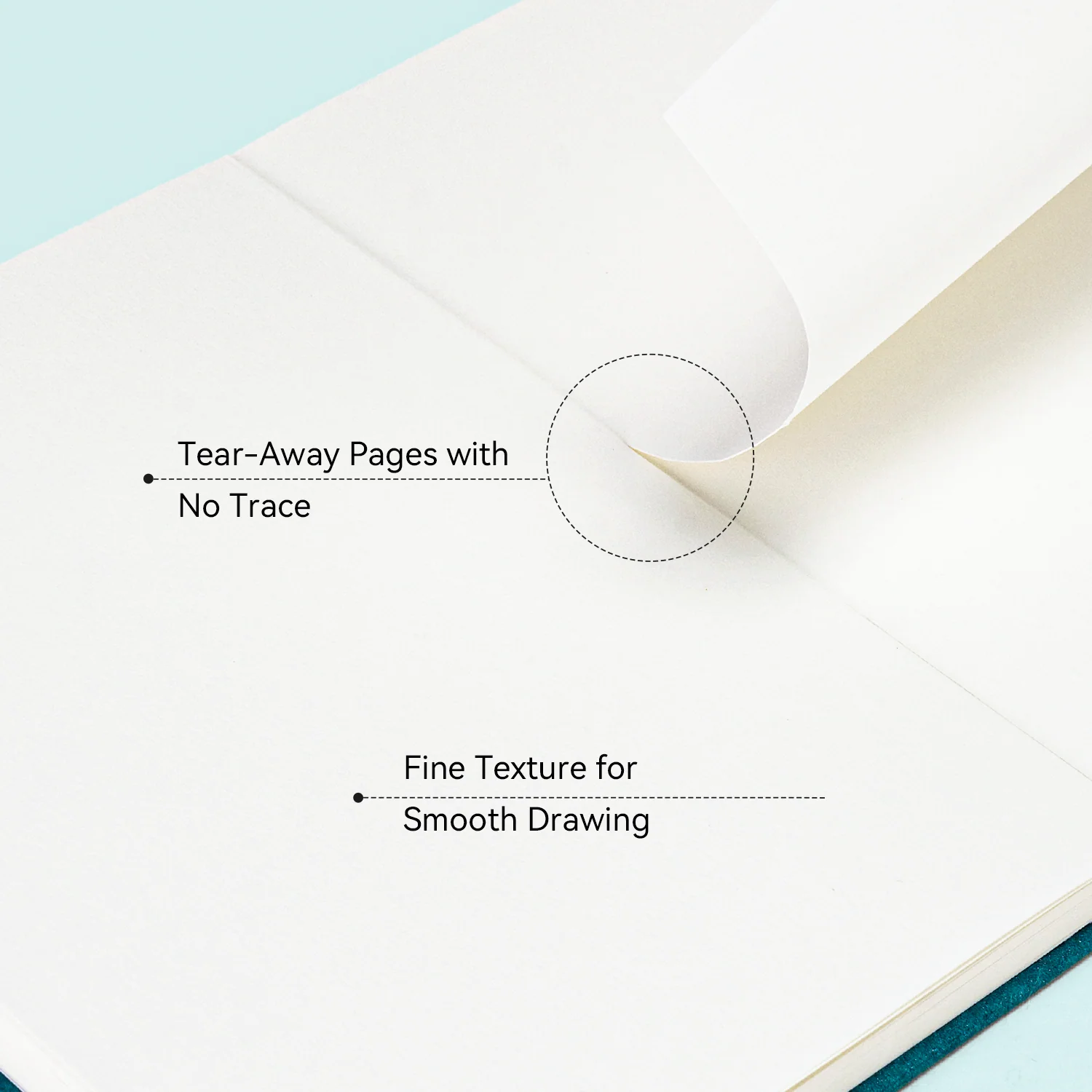 ARRTX A5 Sketchbook Bamboo Paper 60 Pages - Image 5