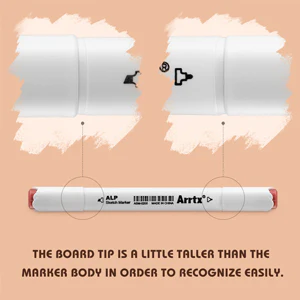 Arrtx ALP 36 Alcohol Markers Skin Tone Colors Paint Markers Dual Tip - Image 4
