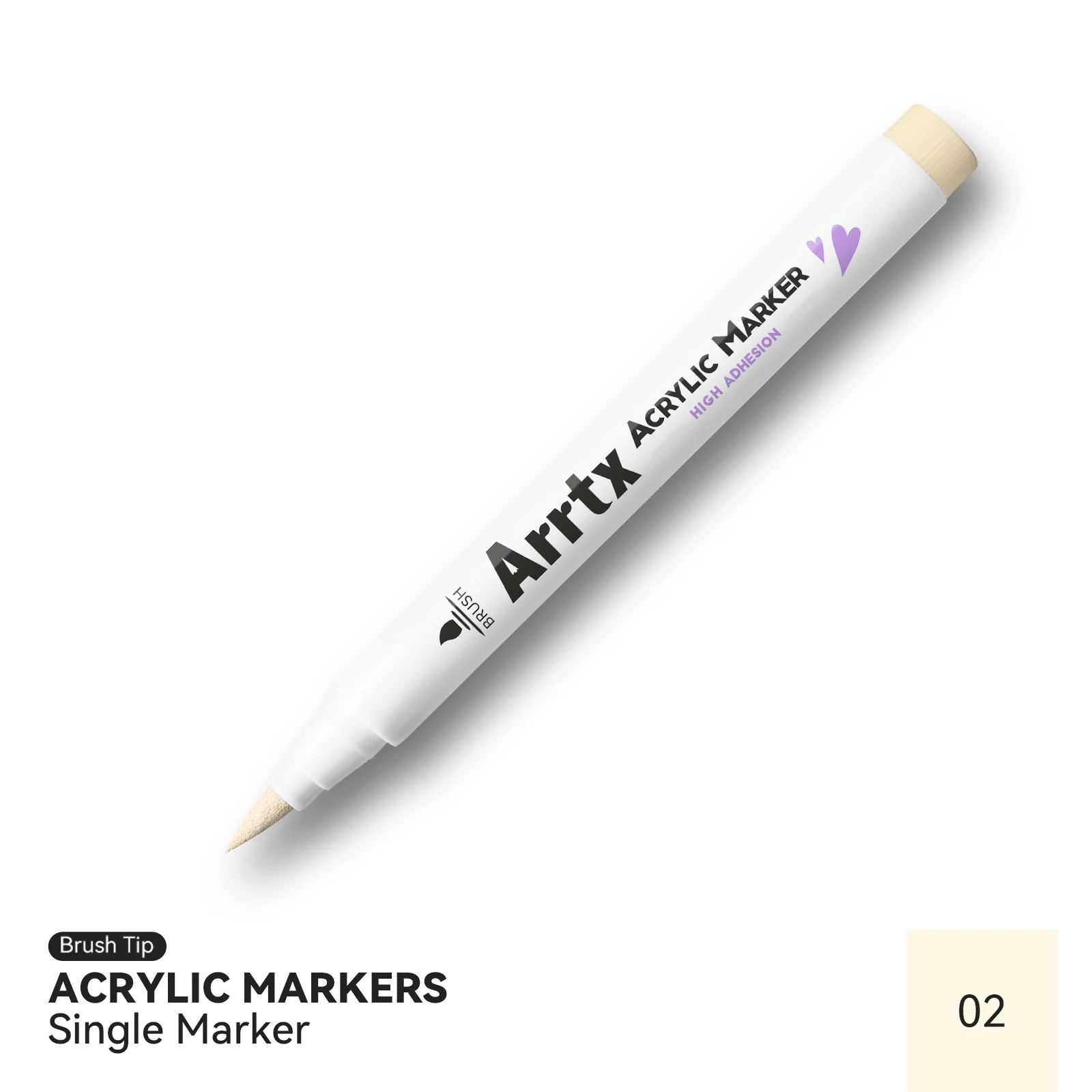 Arrtx Single Color Acrylic Paint Marker 02
