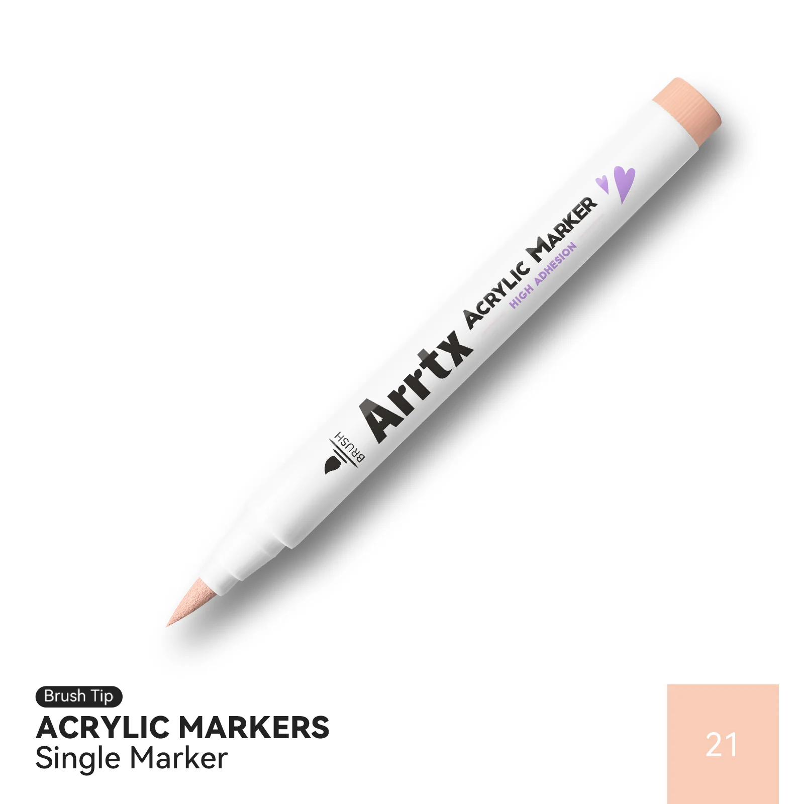 Arrtx Single Color Acrylic Paint Marker 21