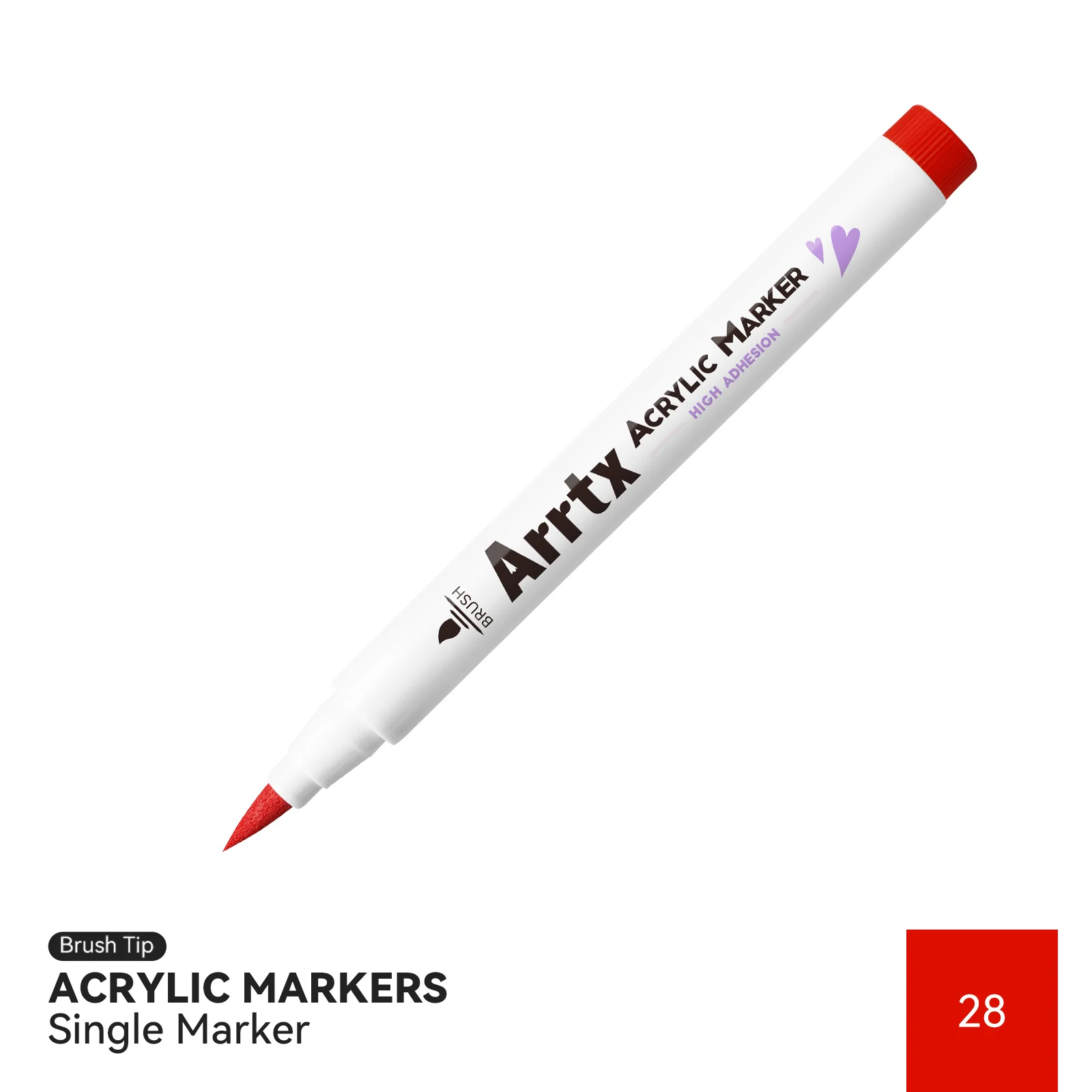 Arrtx Single Color Acrylic Paint Marker 28