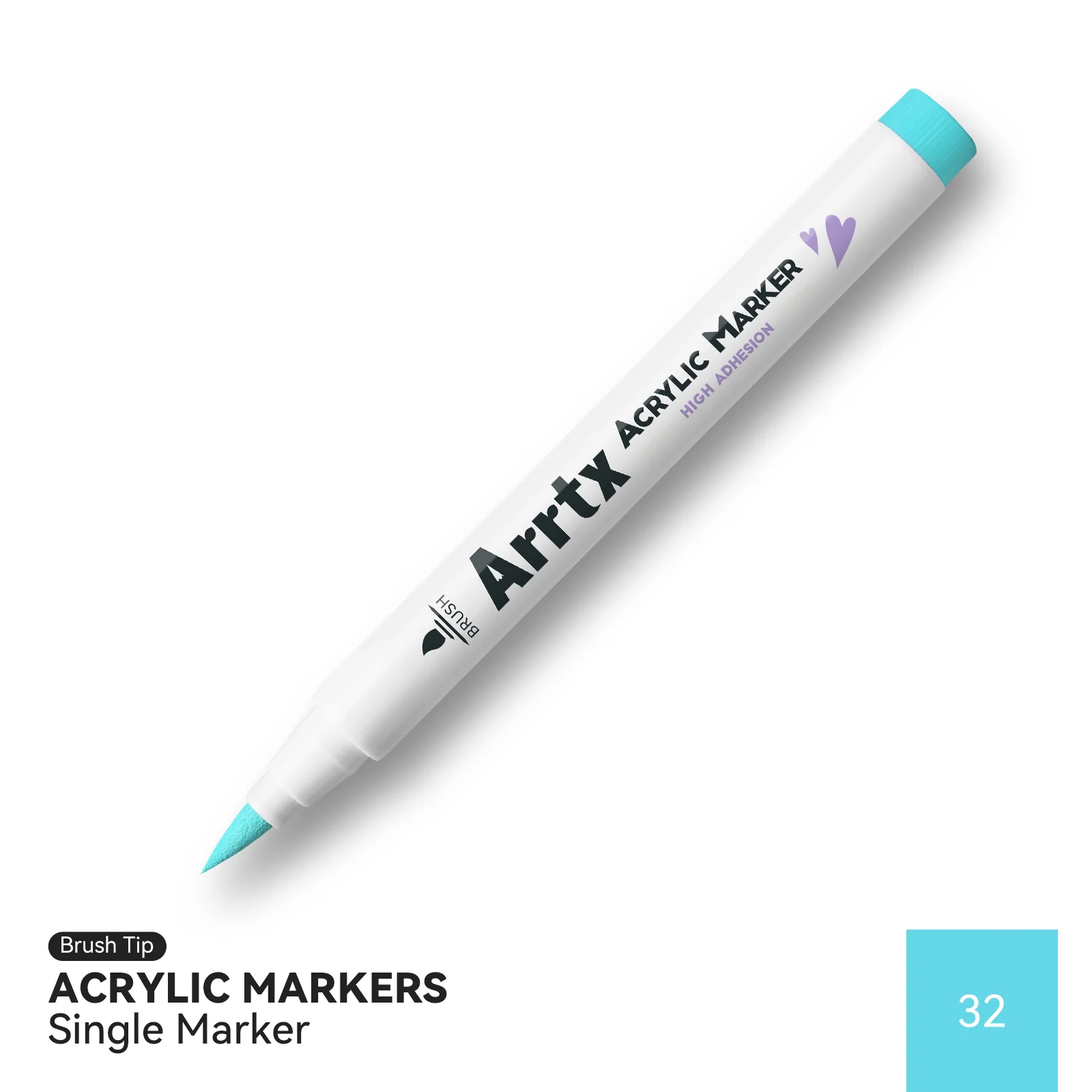 Arrtx Single Color Acrylic Paint Marker 32