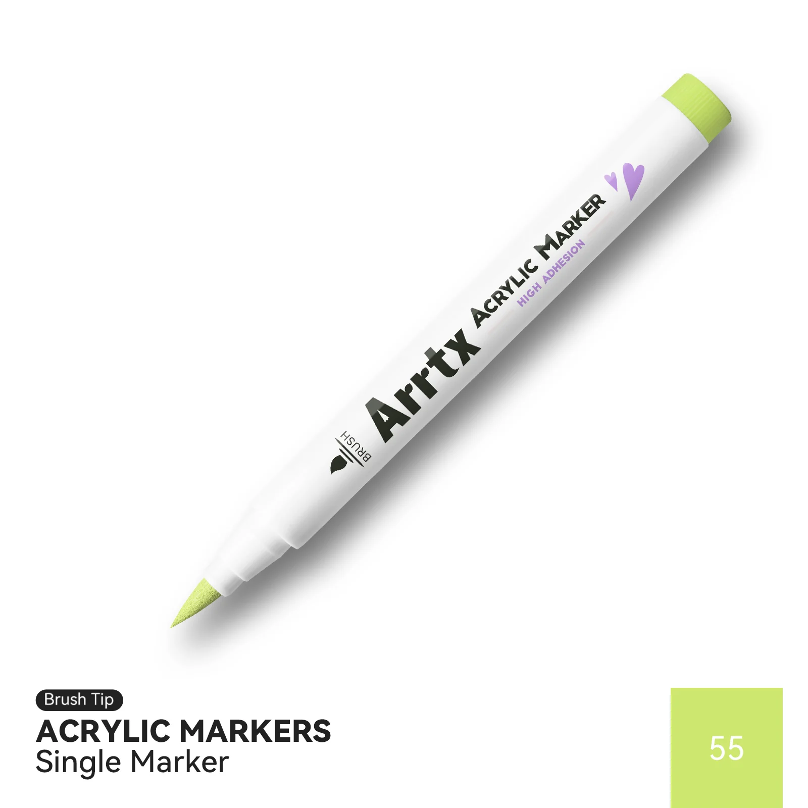 Arrtx Single Color Acrylic Paint Marker 55