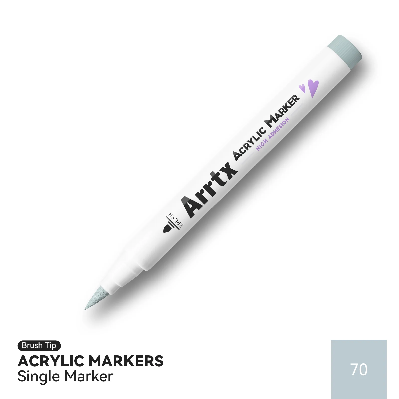 Arrtx Single Color Acrylic Paint Marker 70