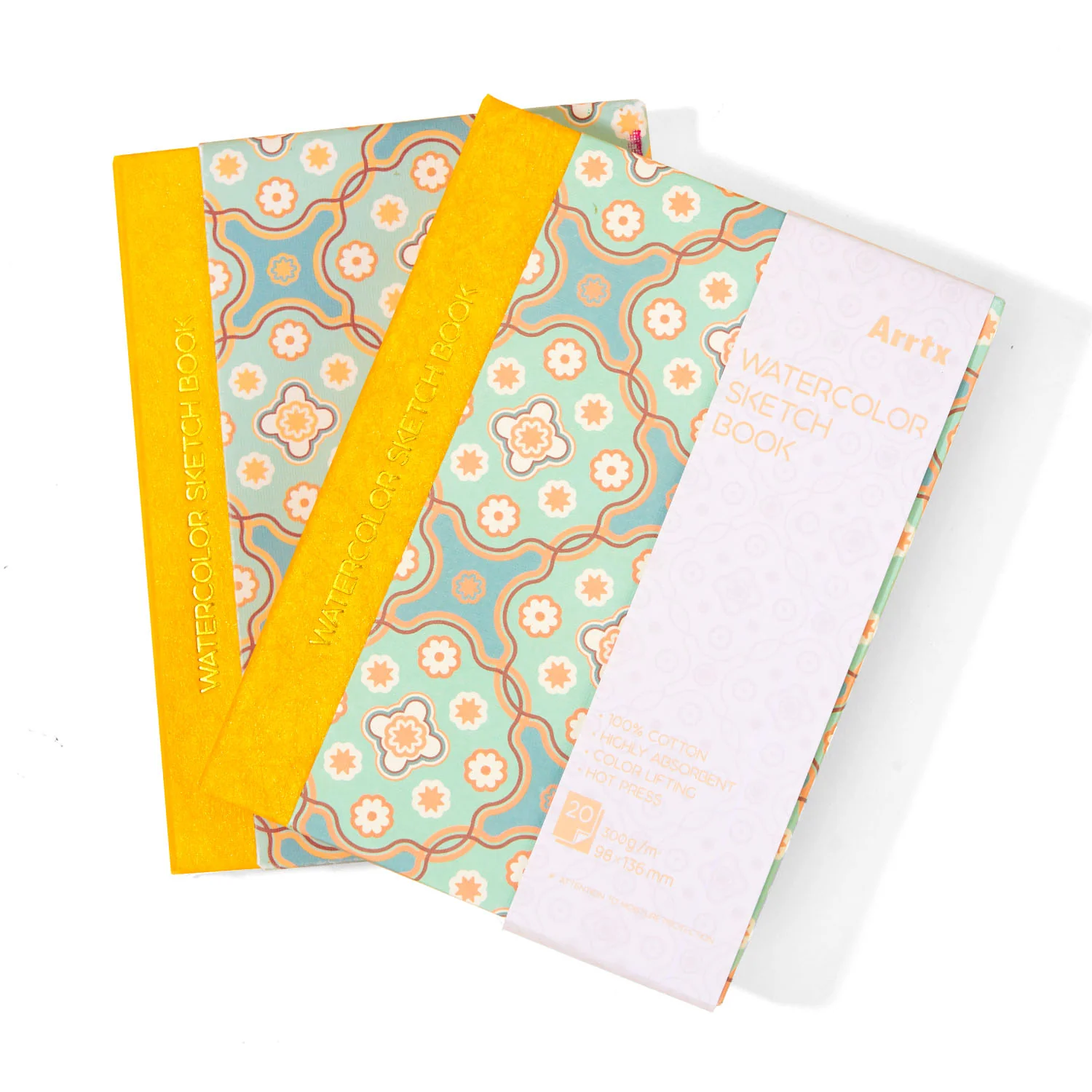 Arrtx Watercolor Sketchbook 3.86"x5.35" Hardcover Journal Notebook - Image 10